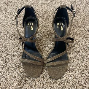 Sparkly mix no. 6 heels